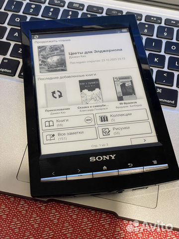 Электронная книга Sony PRS-T1 купить в Москве | Электроника | Авито