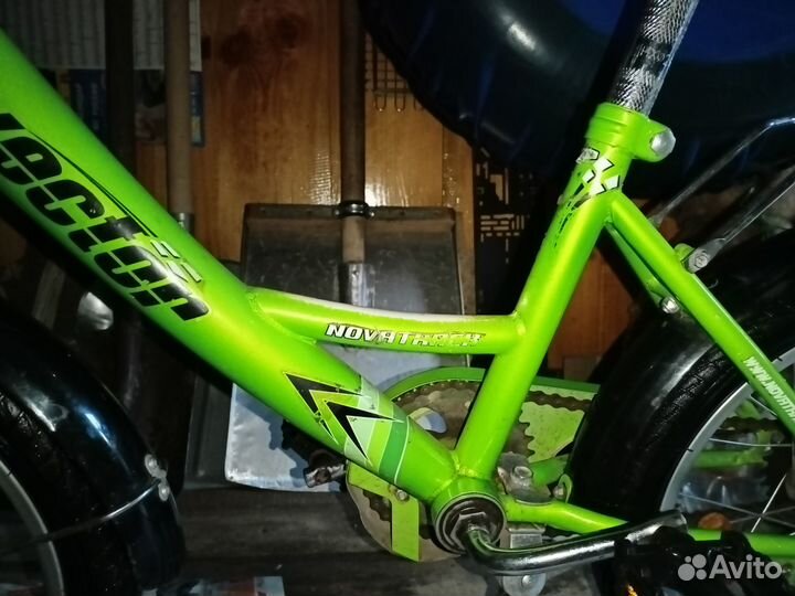 Детский 4-х колесный велосипед 16