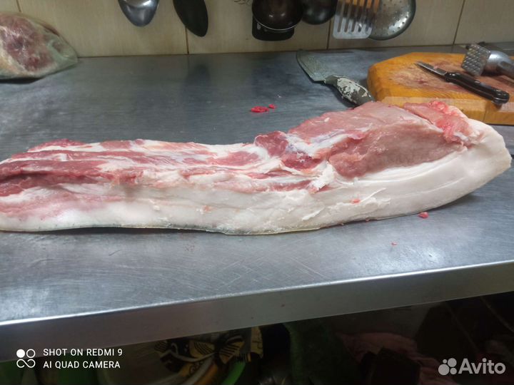 Копченое мясо и сало