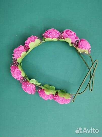 Ободочки с цветами