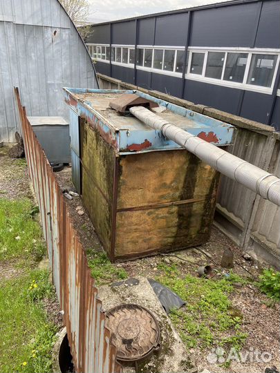 Емкость металлическая для Гсм бак