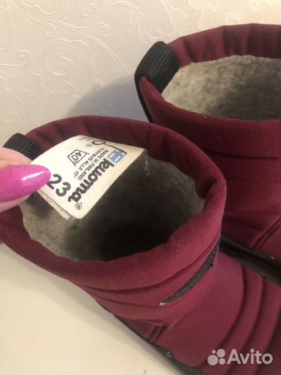 Сапоги зимние для девочки