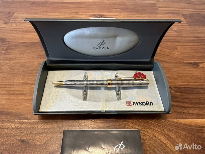 Ручка Parker Sonnet France I.II серебро новая