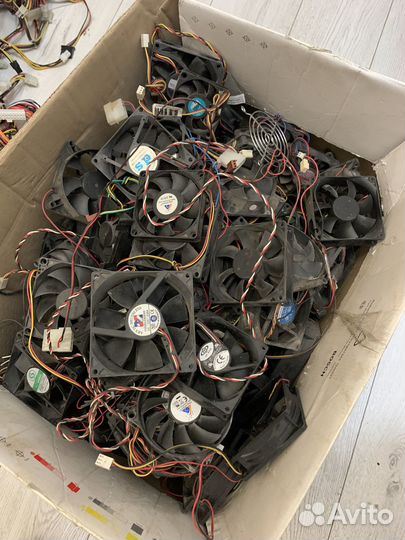 Кулеры вентиляторы разные