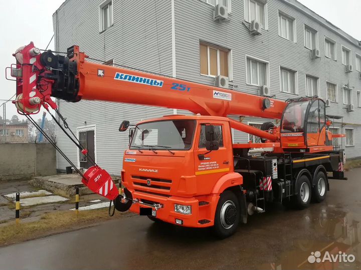 Услуги автокрана 25 тонн