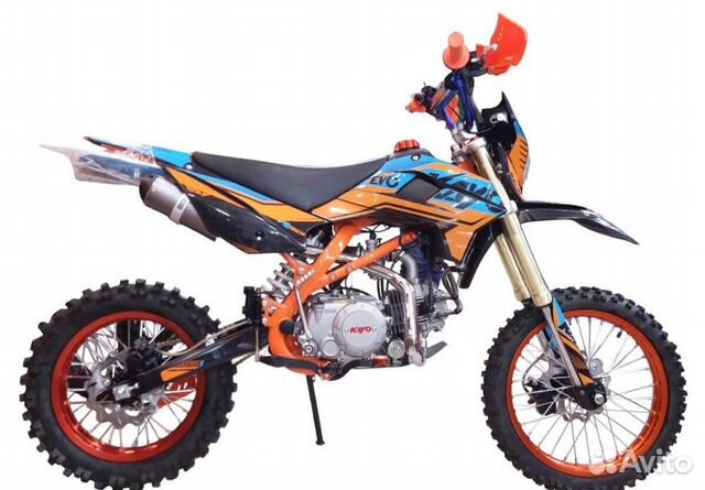 Питбайк kayo evolution YX140EM 17/14 KRZ (механ. с