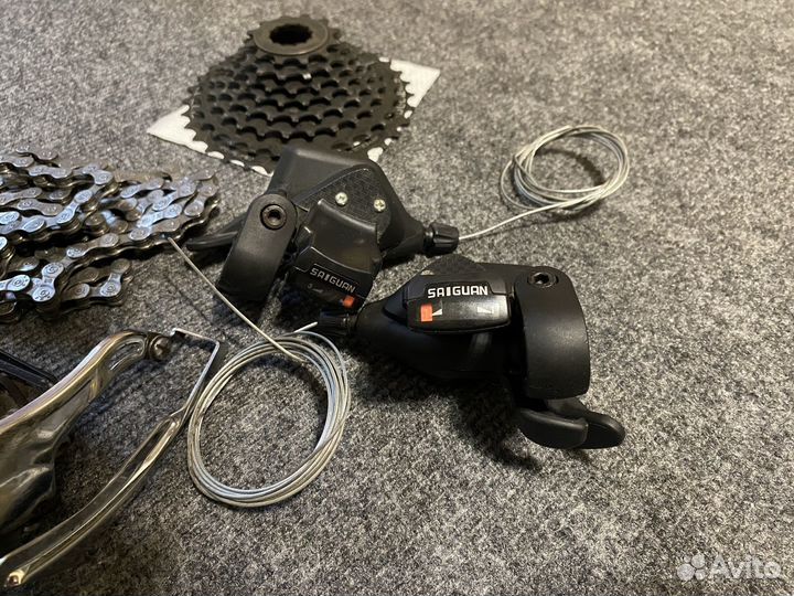 Трансмиссия Shimano Altus/Deore (3x8)