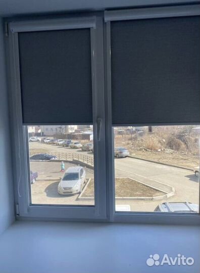 Рулонные шторы мини блэкаут R1450