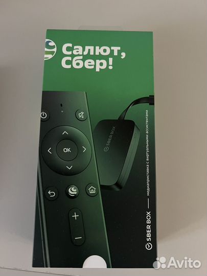 SberBox тв-приставка цифровая телевизионная SMART