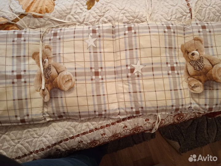 Бортики в детскую кроватку