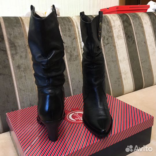 Сапоги демисезонные женские 38