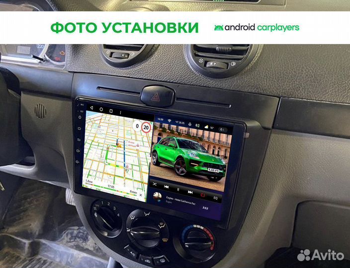 Магнитола 6.128 Chevrolet Lacetti хэтч Black