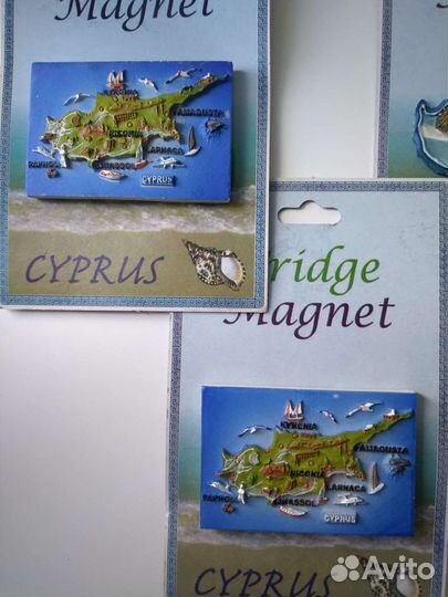 Новые магниты Кипр и Анапа