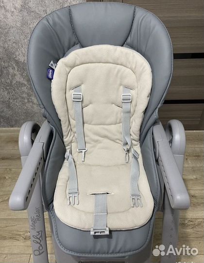 Стульчик-шезлонг chicco polly magic relax