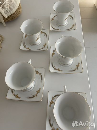 Кофейный сервиз новый