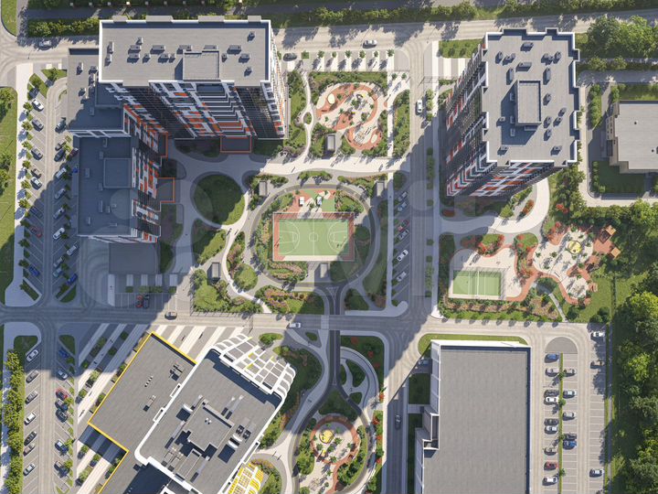 2-к. квартира, 78,4 м², 8/25 эт.