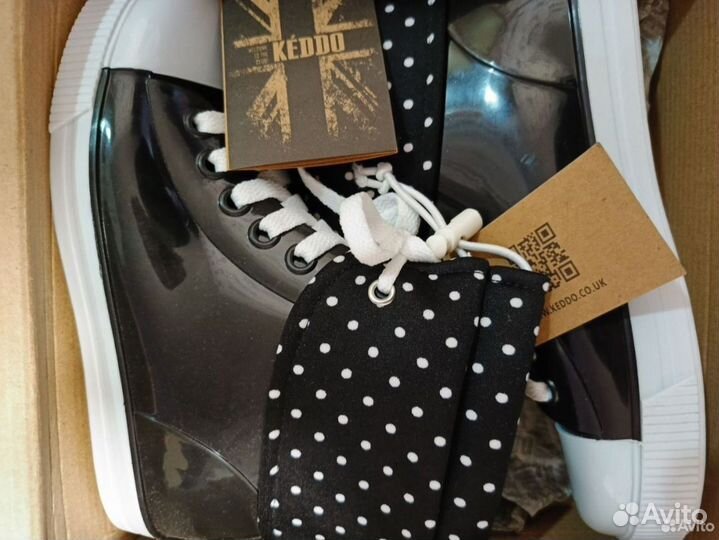 Keddo,кеды резиновые,новые,р.33,34