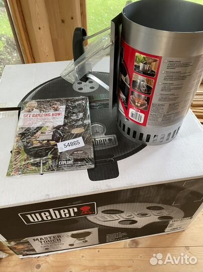 Угольный гриль Weber Master-Touch