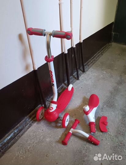 Самокат N.Ergo трансформер 3 в 1