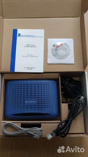 Четырех портовый интеркросс icxdsl 5633 NE