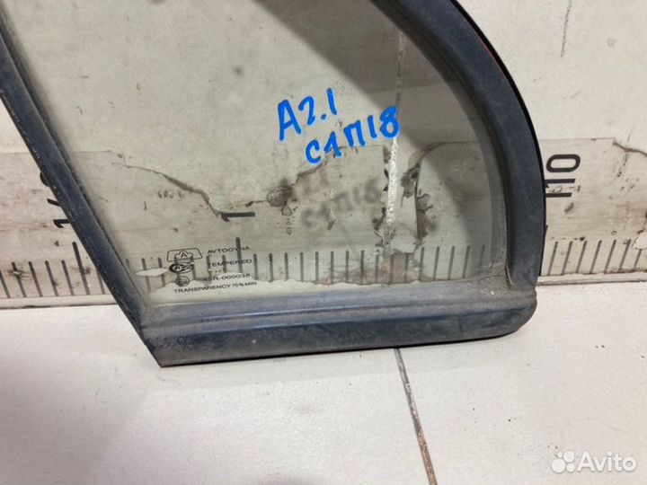 Стекло двери (Форточка) переднее правое Daewoo