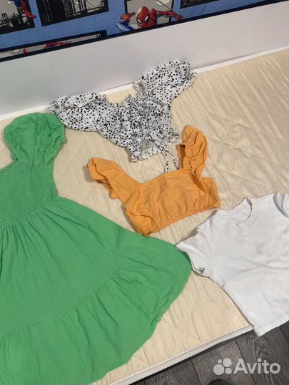 Вещи пакетом для девочки 116/122