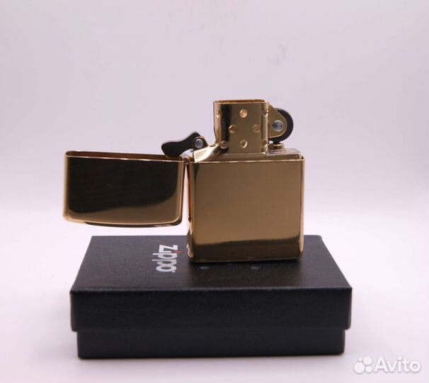 Zippo 254 b solid brass новые