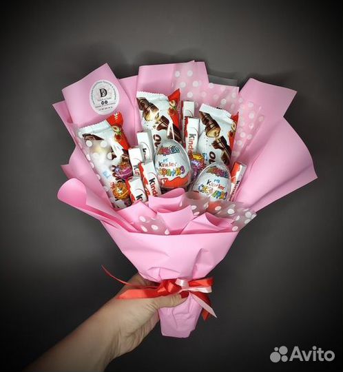 Съедобные букеты для женщин