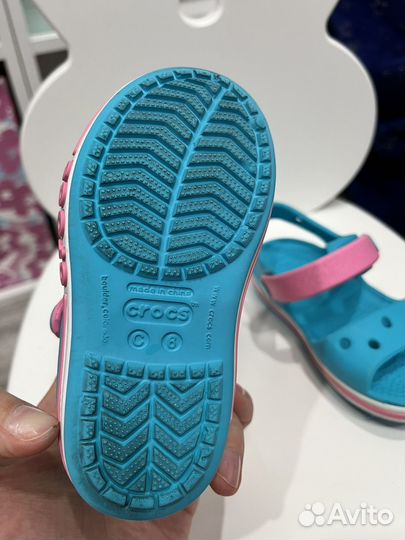 Сандали crocs c6 для девочки