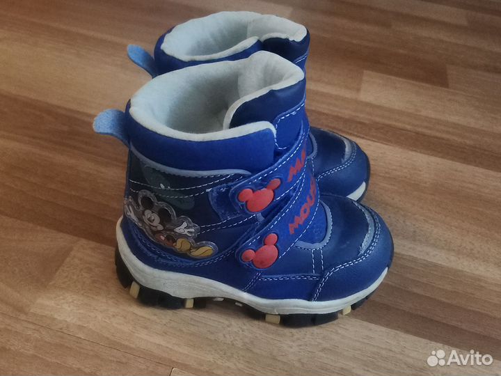 Ботинки зимние детские 24 и демисезонные