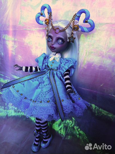 Ooak на базе monster high Мауседес