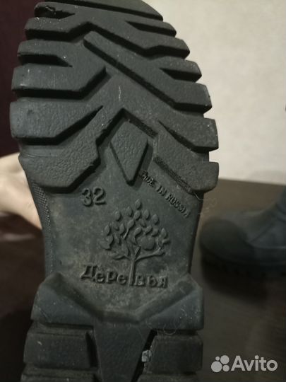 Сапожки детские резиновые