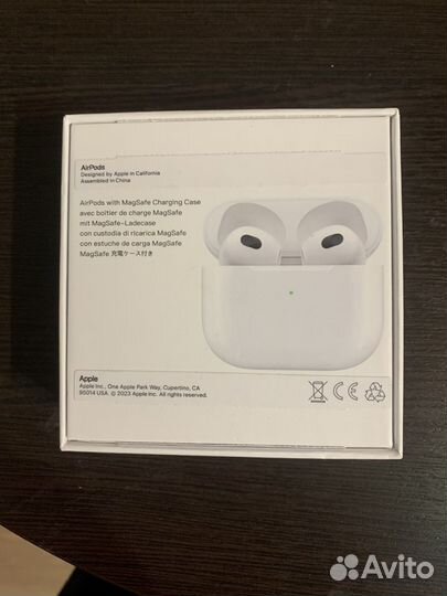 Коробка от Наушников apple airpods pro 3