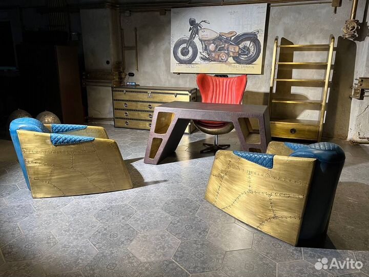 Стол офисный в стиле Лофт