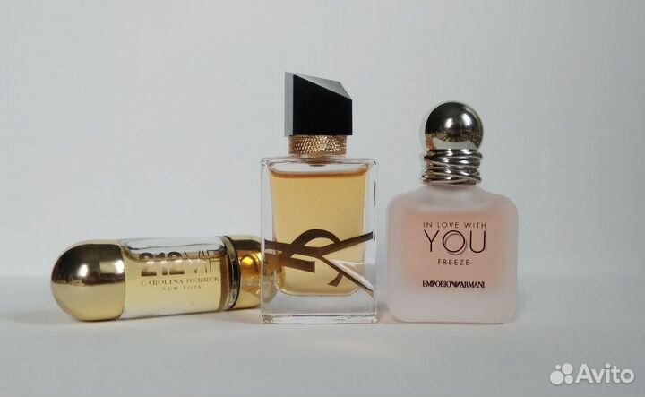 Новые миниатюры парфюма