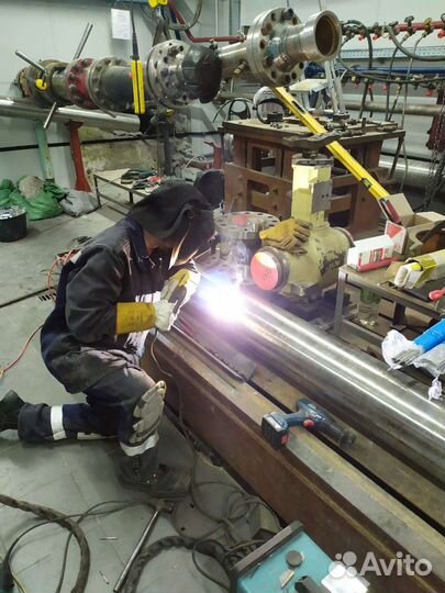 Сварщик труб, Накс, пром. альпинист