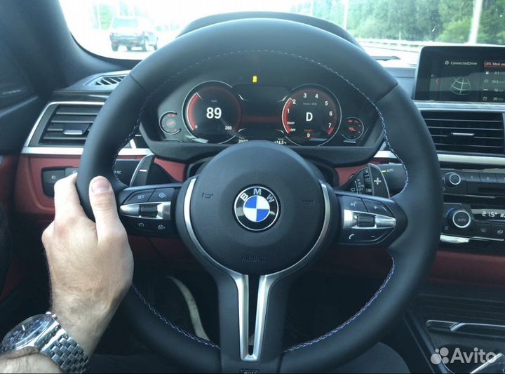 Руль Bmw F10 F20 F30 X5 X6 E70 E71 С подушкой