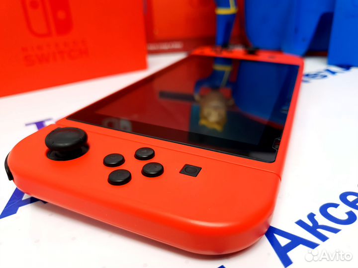 Nintendo Switch Mario Red & Blue