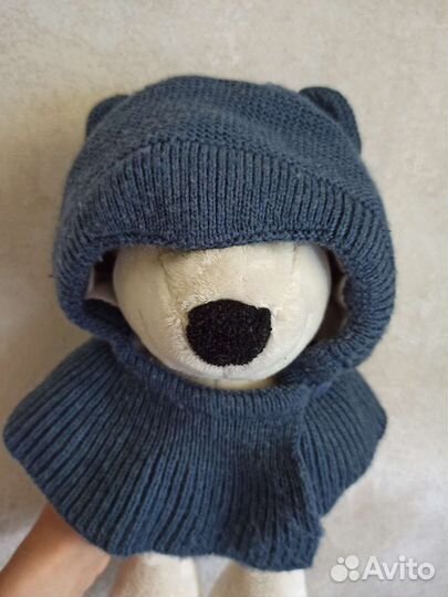 Шапка-шлем зимний утепленный