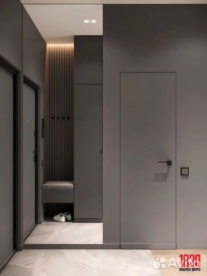 Двери межкомнатные скрытого монтажа под покраску