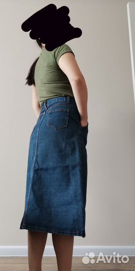 Джинсовая юбка