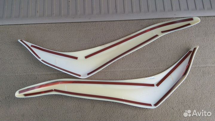 Prado 150 2013 - 2016 Реснички на фары Y1OM1