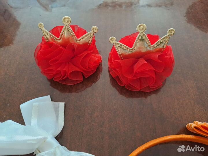 Бусы, браслеты,заколки, ободки для девочек