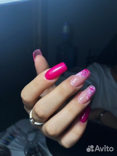 Маникюр, наращивание, укрепление