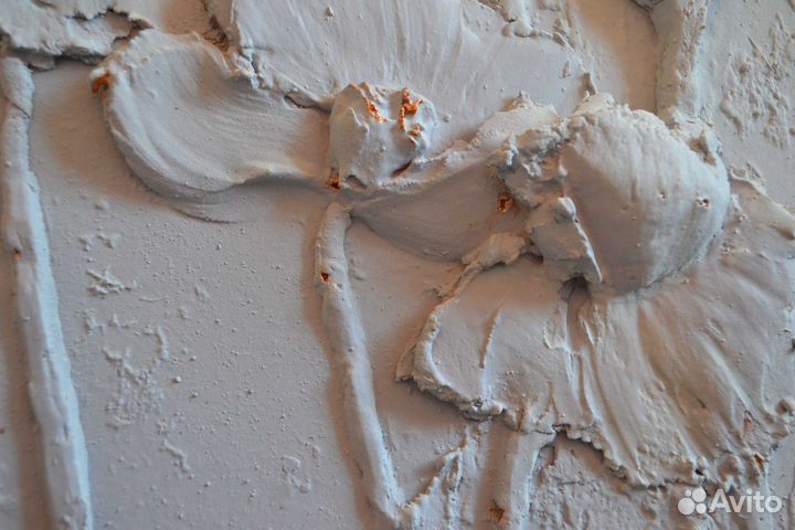 Гипсовое панно барельеф