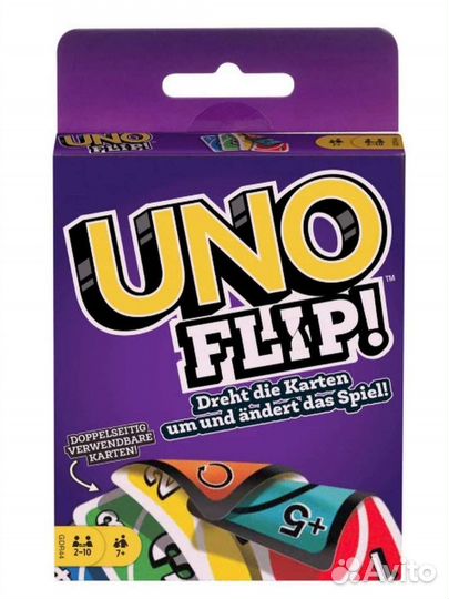 Uno Flip настольная игра
