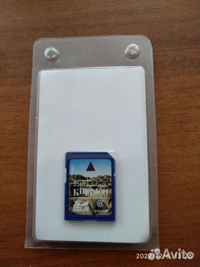 Карта памяти sdhc 8Гб