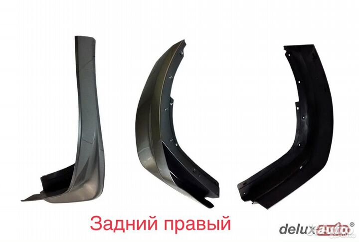 Брызговики Mitsubishi Pajero 2000-2002