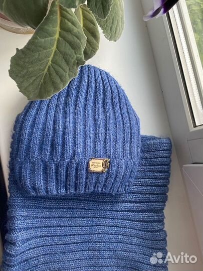 Шапка и снуд для мальчика 54-56