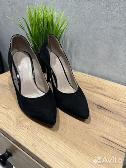 Туфли натуральная замша 34 размер